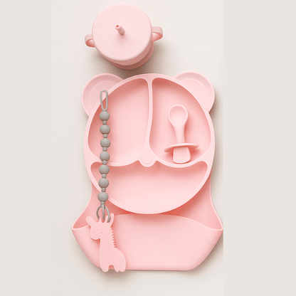 10 Piece Silicone Baby Feeding Set