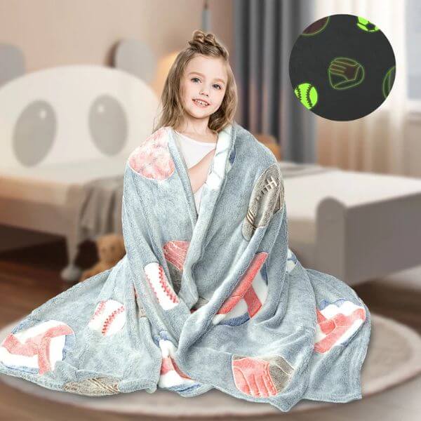 Assorted Magic Glow In The Dark Blanket
