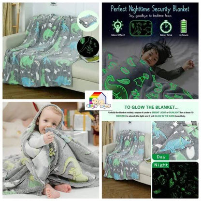 Assorted Magic Glow In The Dark Blanket