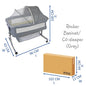 Grey Rocker Baby Bassinet & Co-Sleeper