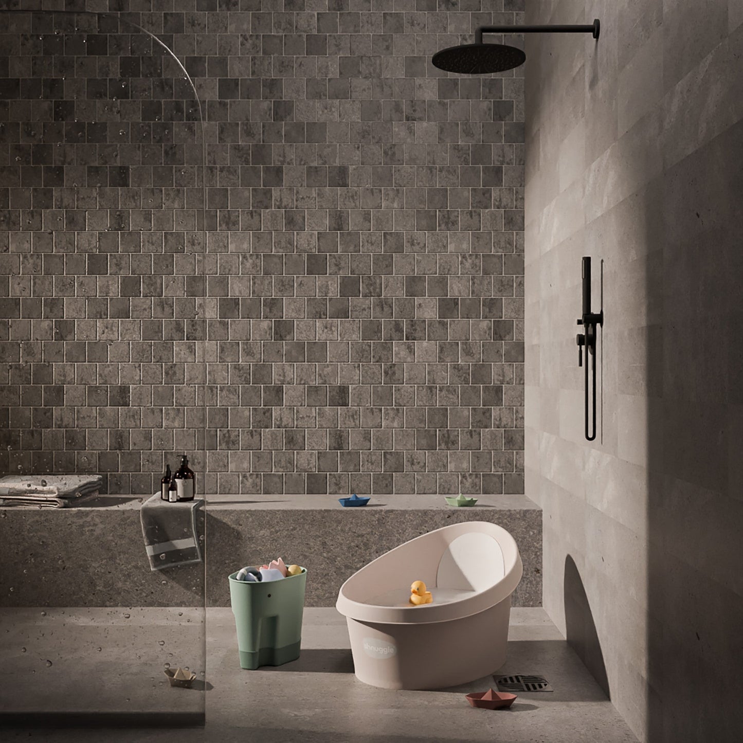 Shnuggle Toddler Bath | Big Bath for bigger kids | 9+ Months