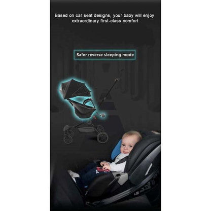 Brown Luxury High Rider Trend Stroller (Pre-Order)